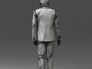 bald man 0109 3D 模型