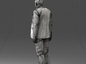 bald man 0109 3D 模型