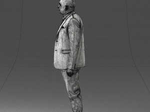 bald man 0109 3D 模型