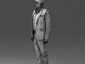 bald man 0109 3D 模型
