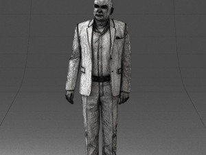 bald man 0109 3D 模型