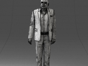bald man 0109 3D 模型