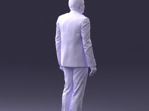 bald man 0109 3d print ready 3D Принт Модель