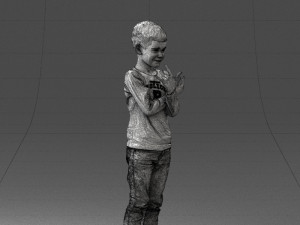 boy in pose 0105 Modelo 3D