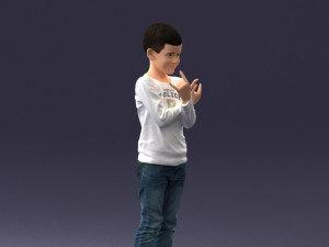 boy in pose 0105 3d print ready 3D 프린트 모델