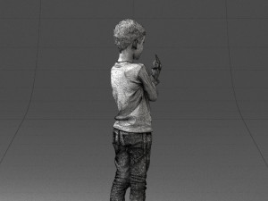 boy in pose 0105 3d print ready 3D 프린트 모델