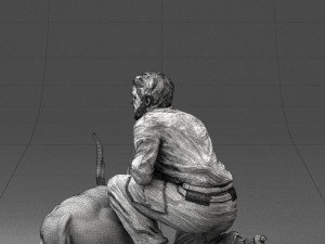 hunter and antelope 0112 3d print ready 3D-Druckmodell