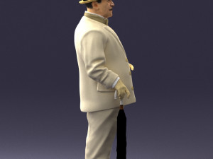 man in light suit 0115 Modelo 3D