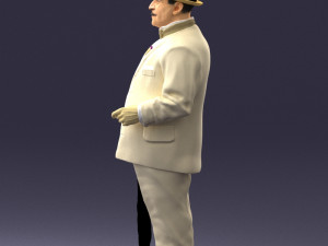 man in light suit 0115 Modelo 3D