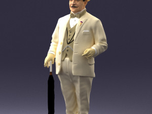 man in light suit 0115 Modelo 3D