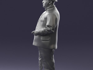 man in light suit 0115 Modelo 3D