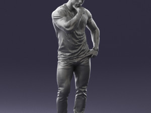 man in pose 0117 3d print ready 3D Print Model