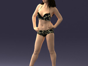woman in swimsuit 0114 3d print ready 3D प्रिंट मॉडल