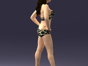 woman in swimsuit 0114 3d print ready 3Dプリントモデル