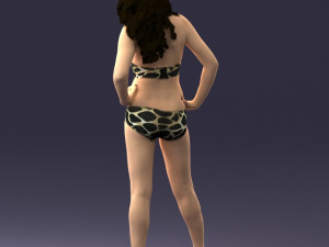 woman in swimsuit 0114 3d print ready 3Dプリントモデル