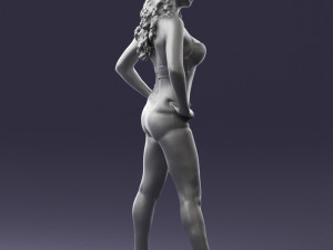 woman in swimsuit 0114 3d print ready 3Dプリントモデル