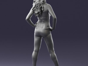 woman in swimsuit 0114 3d print ready 3Dプリントモデル