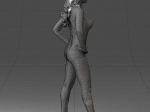 woman in swimsuit 0114 3d print ready 3Dプリントモデル