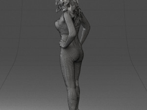 woman in swimsuit 0114 3d print ready 3Dプリントモデル