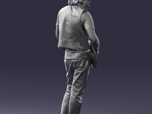 man with guitar 0120 3d print ready 3D प्रिंट मॉडल