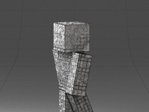 square man 0111 3D Модель
