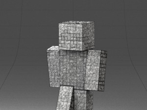 square man 0111 3D Модель