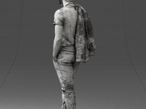man with glasses 0122 3d print ready 3D Print Model