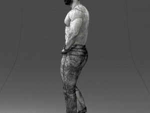 naked torso man 0124 3d print ready 3D 打印模型
