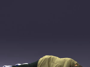 000461 Unconscious Man Lying on the Ground 3dp 3D Print Model
