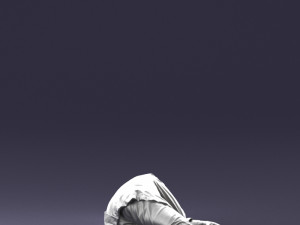 lying man 0127 3d print ready Modello di stampa 3D