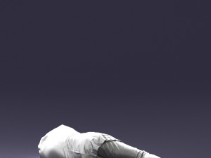 lying man 0127 3d print ready Modello di stampa 3D