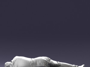 lying man 0127 3d print ready Modello di stampa 3D