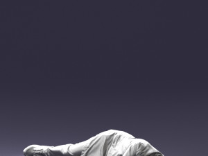 lying man 0127 3d print ready Modello di stampa 3D