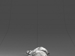 lying man 0127 3d print ready Modello di stampa 3D