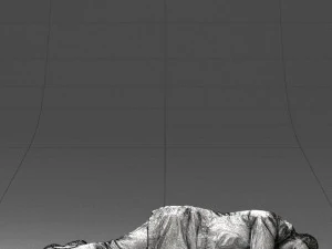 000461 Unconscious Man Lying on the Ground 3dp 3D Print Model