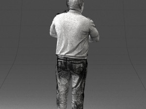 man with child 0132 3D Model