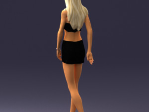thin woman 0141 3d print ready 3D Принт Модель