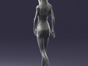 thin woman 0141 3d print ready 3D Принт Модель