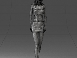 thin woman 0141 3d print ready 3D Принт Модель