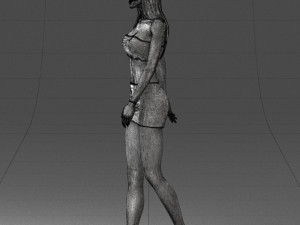 thin woman 0141 3d print ready 3D Принт Модель