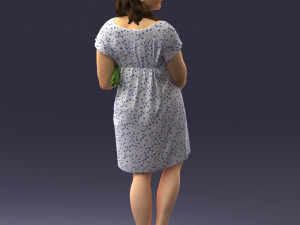 pregnant woman 0145 Modèle 3D
