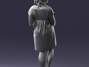 pregnant woman 0145 Modèle 3D