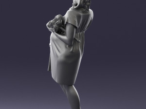 pregnant woman 0145 Modèle 3D