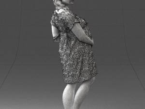 pregnant woman 0145 Modèle 3D