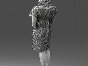 pregnant woman 0145 Modèle 3D