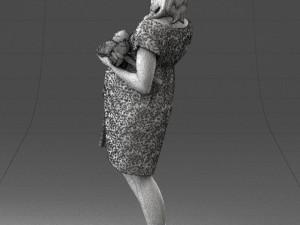 pregnant woman 0145 Modèle 3D