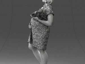 pregnant woman 0145 Modèle 3D