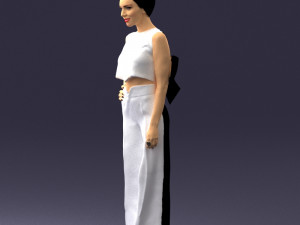 girl in pose 0148 3D 模型