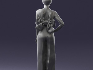 girl in pose 0148 3D 模型
