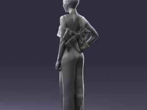 girl in pose 0148 3D 模型